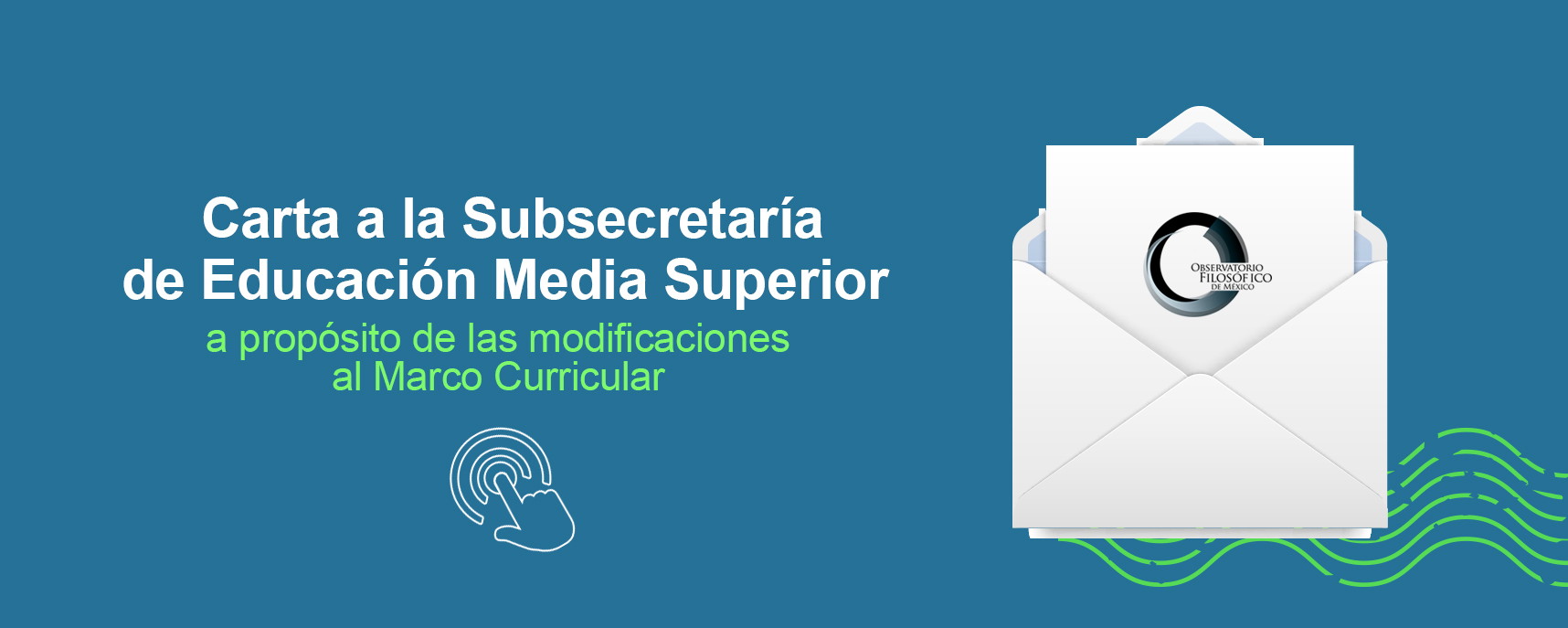 Carta a la Subsecretaría de Educación Media Superior